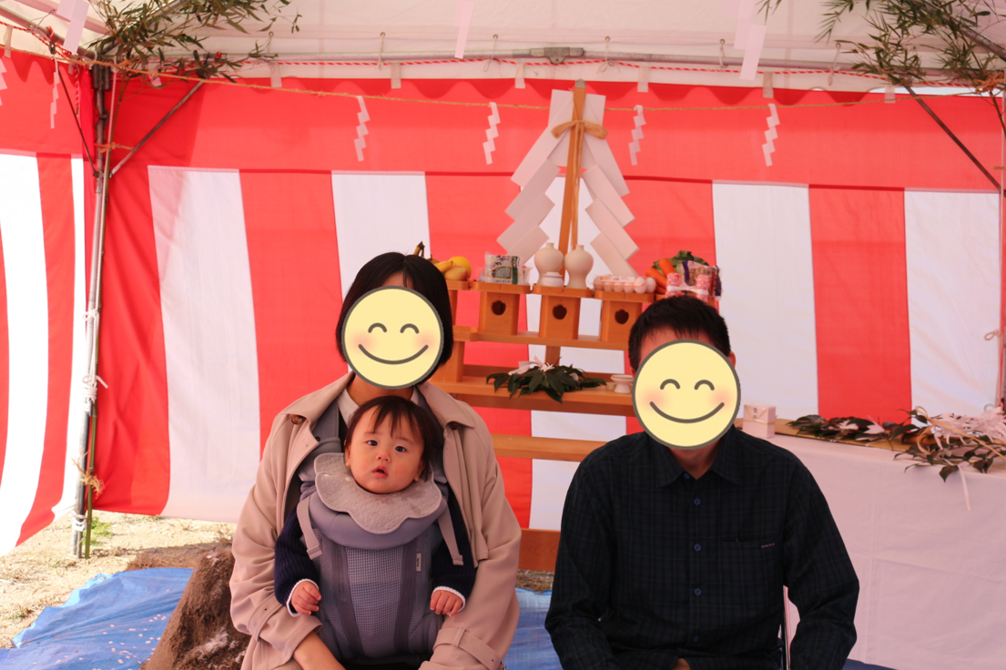 守山市「今宿の家」地鎮祭