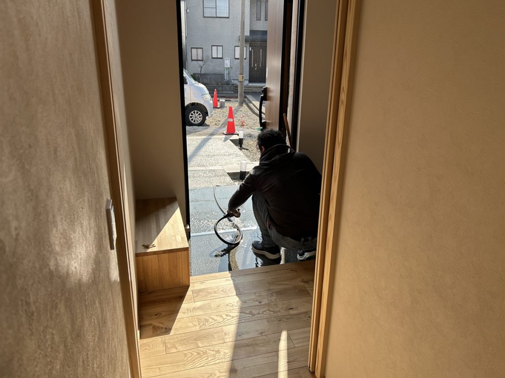 見学会に向けて、スタッフみんなで準備しました！